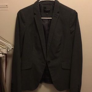 The Limited Dark gray suit jacket
